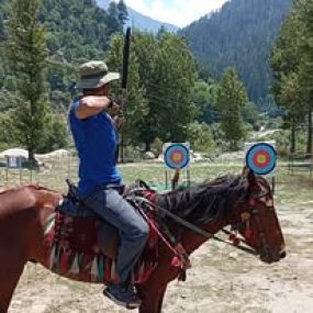 horse riding